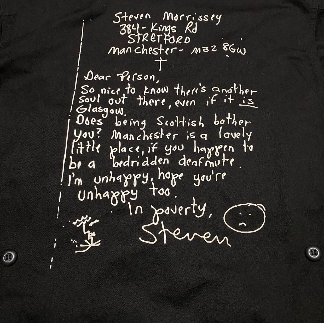 Pleasures X Steven Morrissey Fatigue Jacket, foto 4